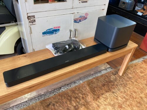 リサイクルショップ愛品館市原店で買取をしたBOSEのSoundbar500とBass moduleサウンドバーセット